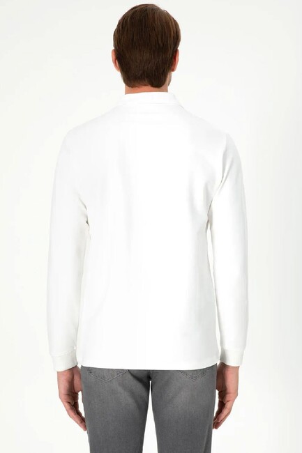 Erkek Sweat 000-2044920 Ekru - Thumbnail