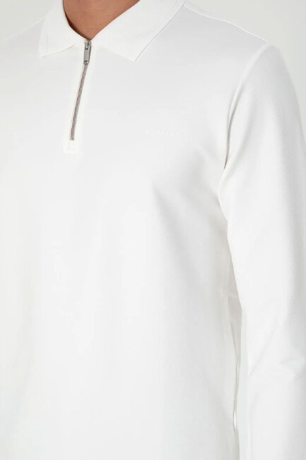 Erkek Sweat 000-2044920 Ekru - Thumbnail