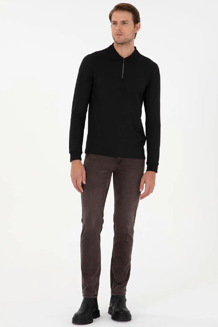 Erkek Sweat 000-2044920 Siyah - Thumbnail