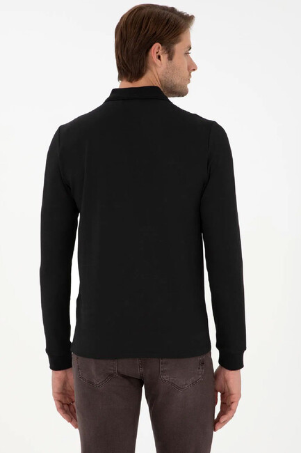 Erkek Sweat 000-2044920 Siyah - Thumbnail