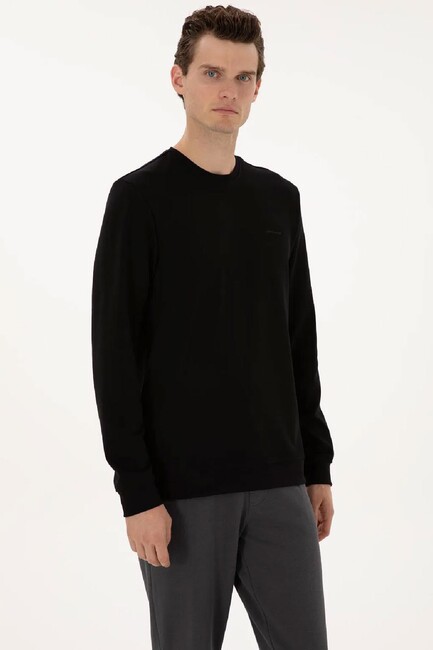 Erkek Sweat 000-2241431 Siyah (1)