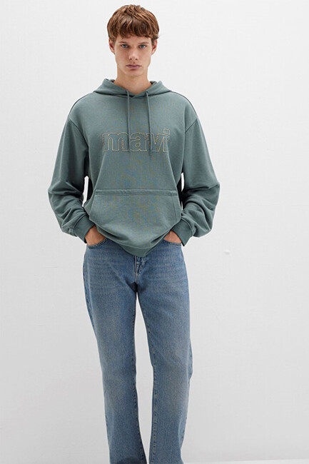 Erkek Sweat 0S10196-71577 Yeşil (3)