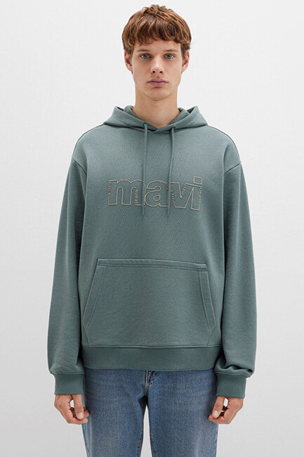 Erkek Sweat 0S10196-71577 Yeşil - Thumbnail