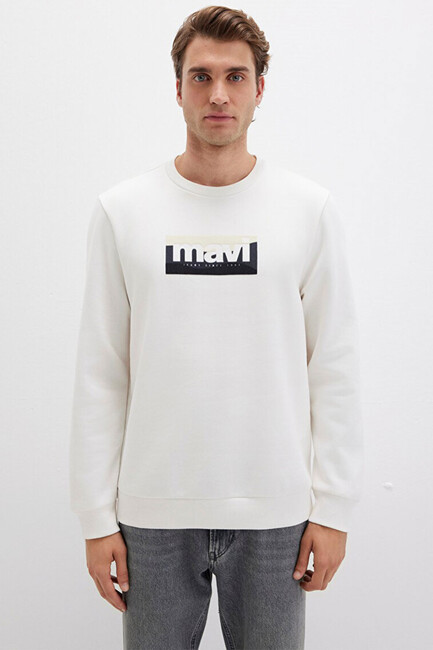 Erkek Sweat 0S10203-70057 Ekru (3)