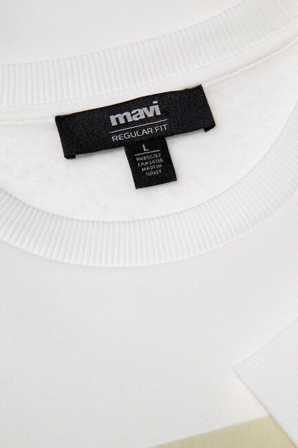 Erkek Sweat 0S10203-70057 Ekru  - 6