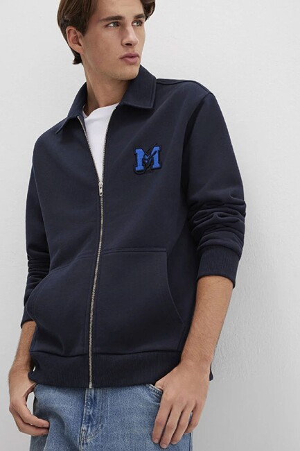 Erkek Sweat 0S10493-70490 Lacivert (1)