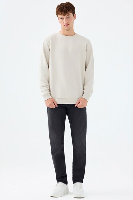 Erkek Sweat LF2037100 Bej (2)