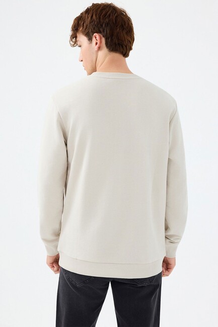 Erkek Sweat LF2037100 Bej (3)