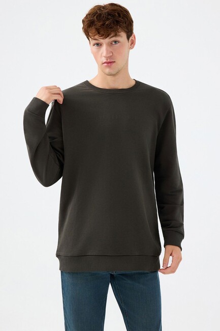 Erkek Sweat LF2037100 Gri (1)