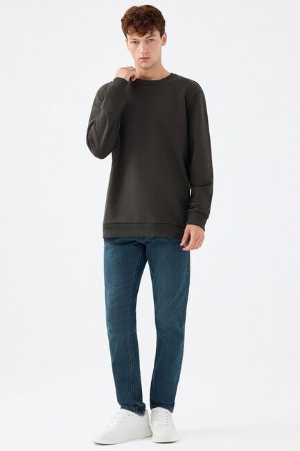 Erkek Sweat LF2037100 Gri (2)