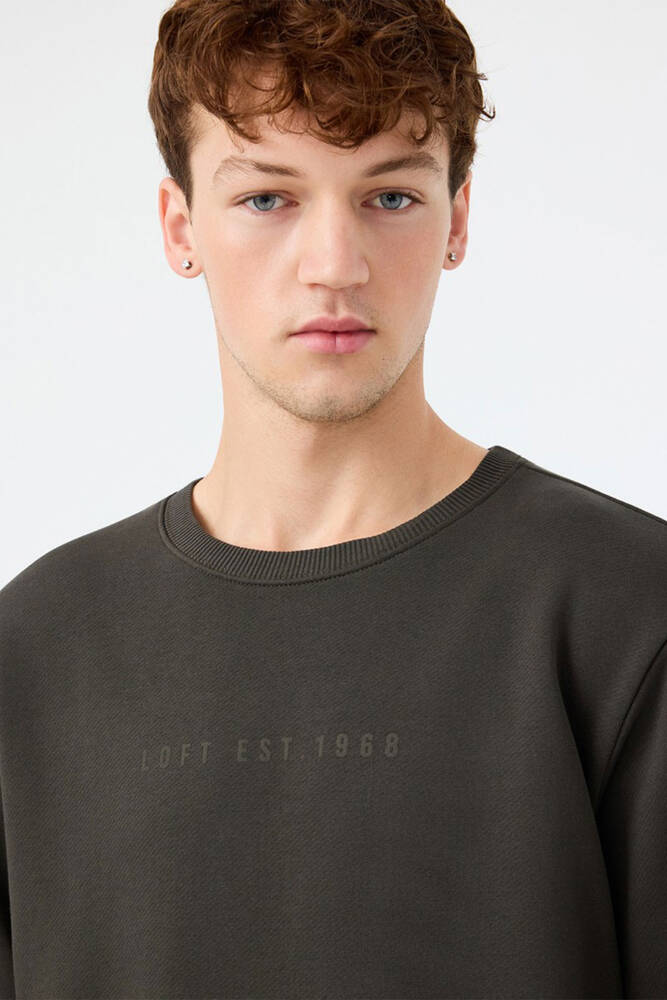 Erkek Sweat LF2037100 Gri 