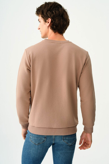 Erkek Sweat LF2037100 Kahve (3)