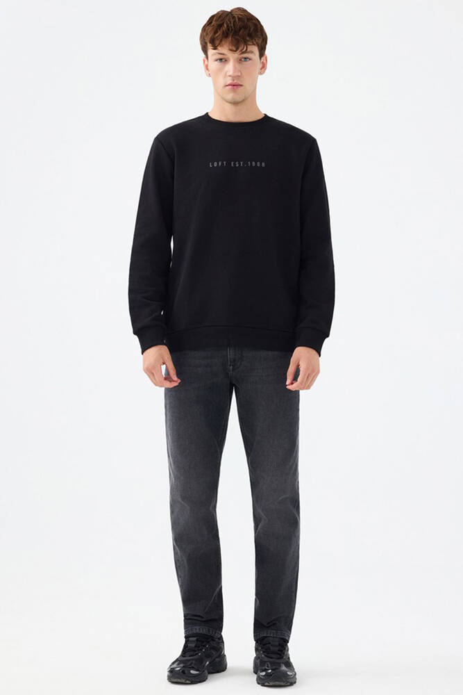 Erkek Sweat LF2037100 Siyah 
