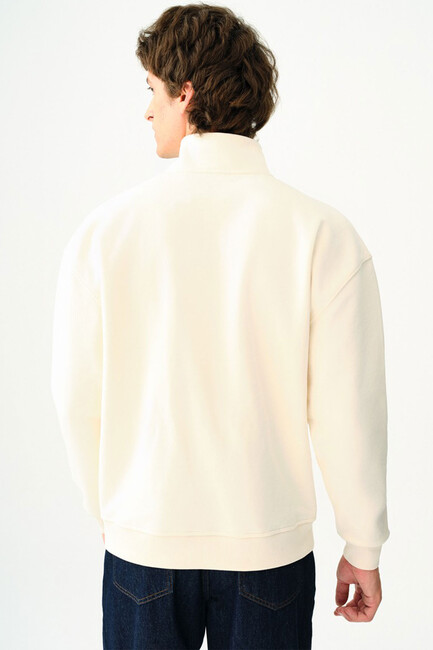 Erkek Sweat LF2037226 Ekru (3)