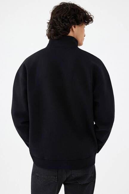 Erkek Sweat LF2037226 Siyah (3)