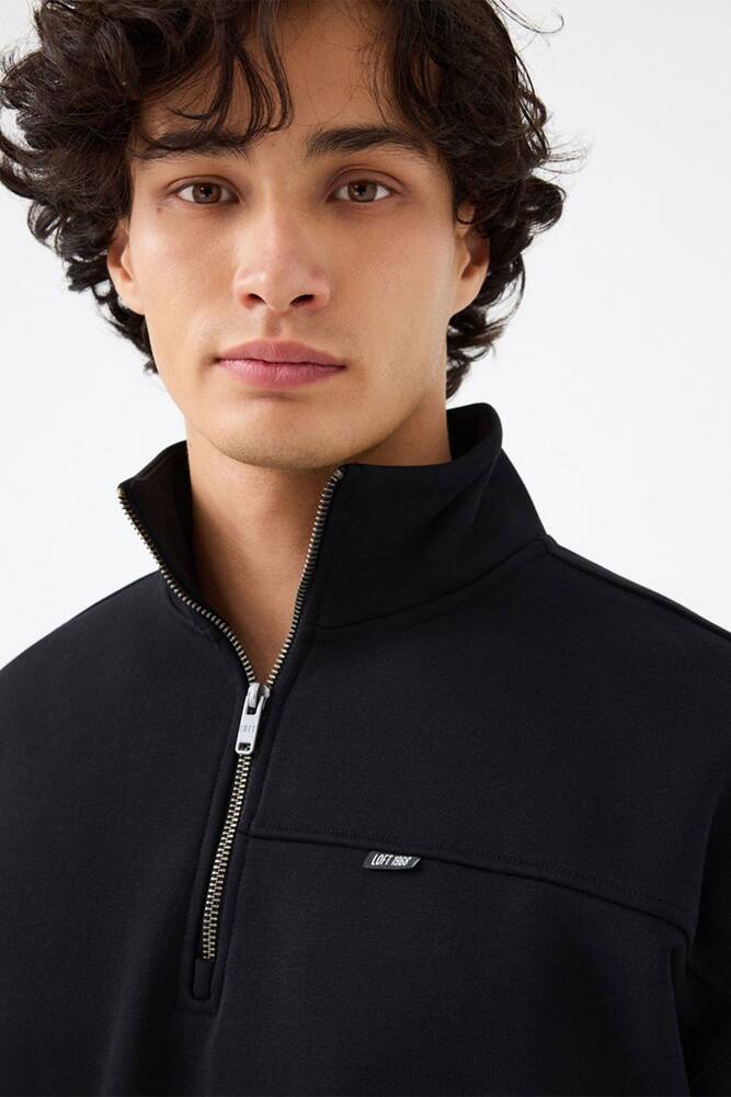 Erkek Sweat LF2037226 Siyah 