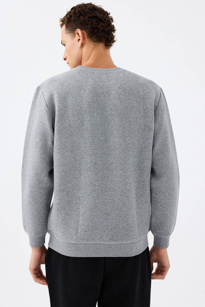 Erkek Sweat LF2040993 Gri 