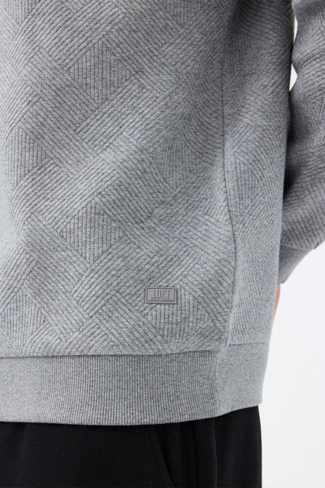 Erkek Sweat LF2040993 Gri 