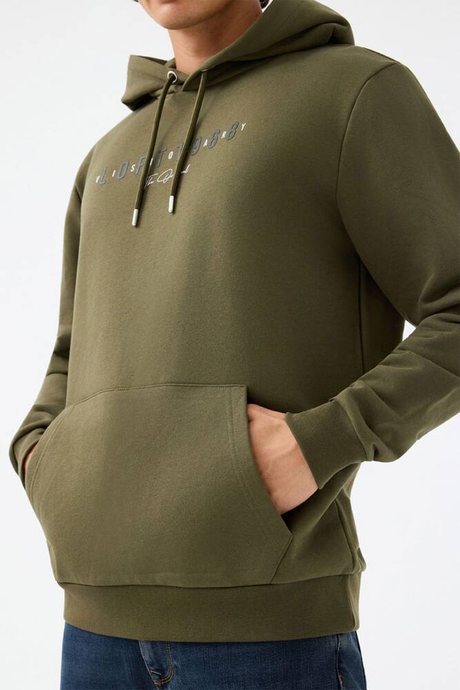 Erkek Sweat LF2041023 Haki 