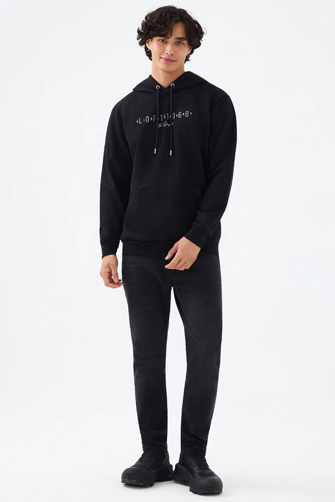 Erkek Sweat LF2041023 Siyah 