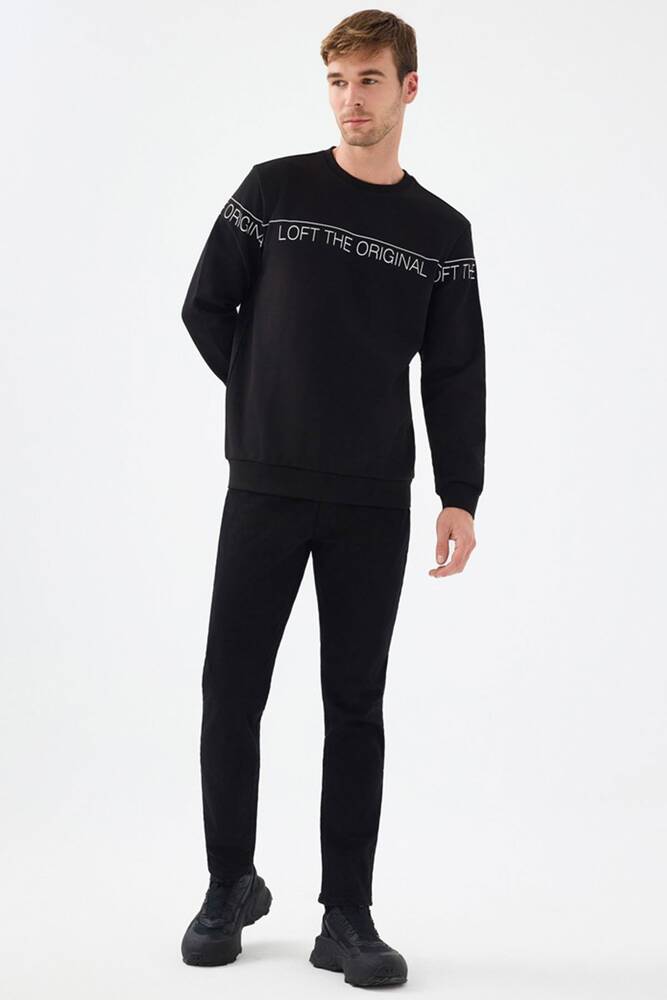 Erkek Sweat LF2041075 Siyah 