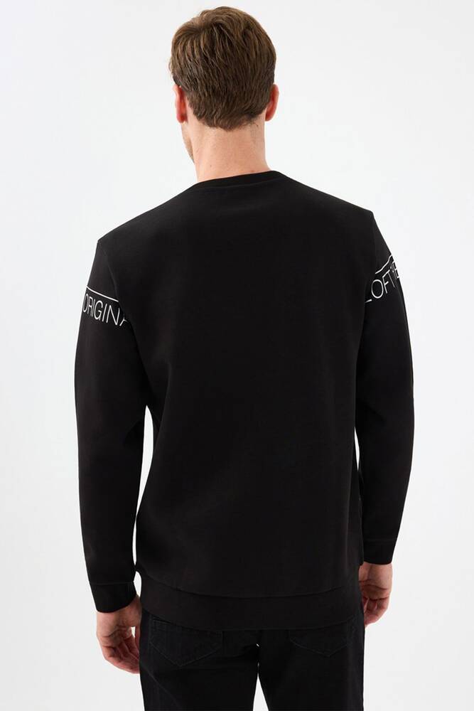 Erkek Sweat LF2041075 Siyah 