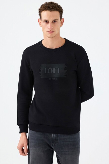 Erkek Sweat LF2041079 Siyah 