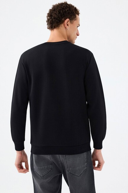 Erkek Sweat LF2041081 Siyah (3)