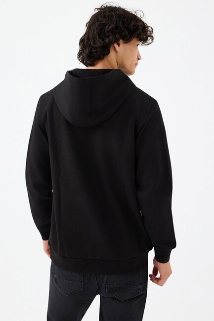 Erkek Sweat LF2041082 Siyah (2)