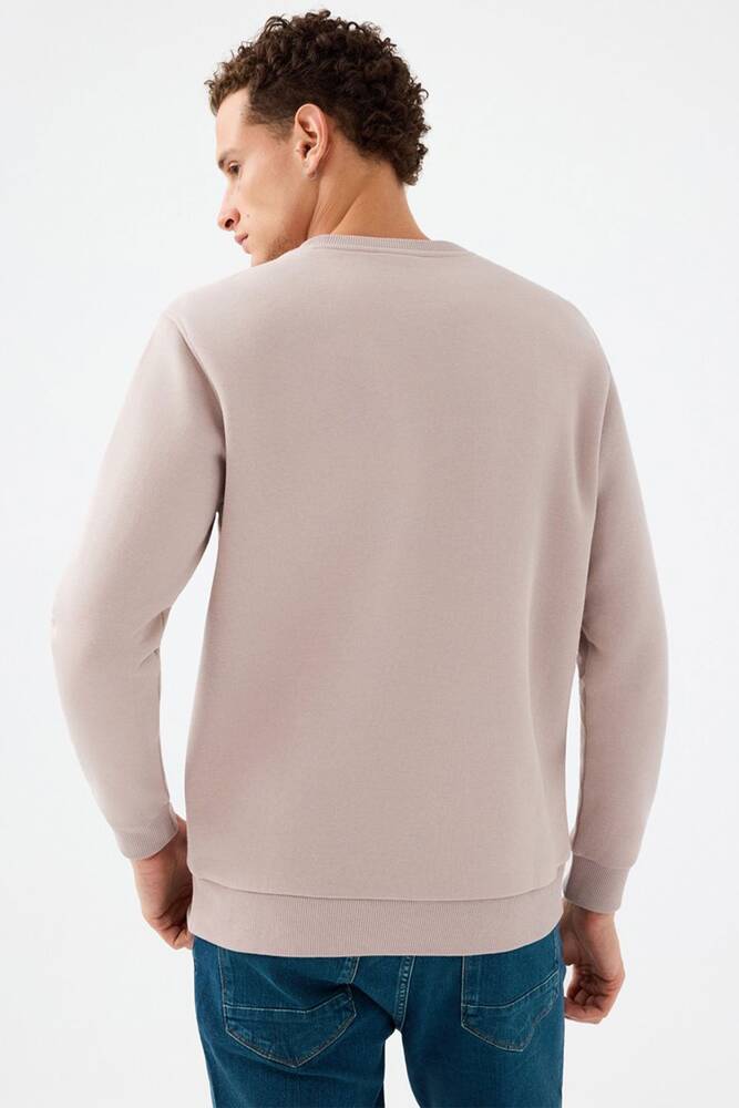 Erkek Sweat LF2041102 Kahve 