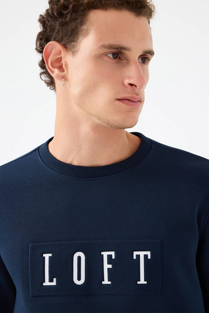 Erkek Sweat LF2041102 Lacivert 