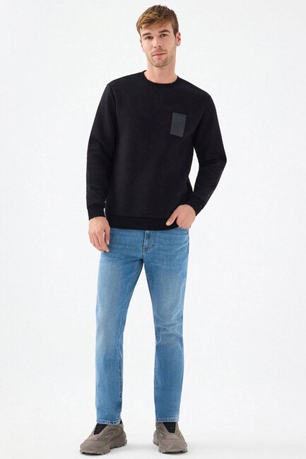 Erkek Sweat LF2041111 Lacivert (2)