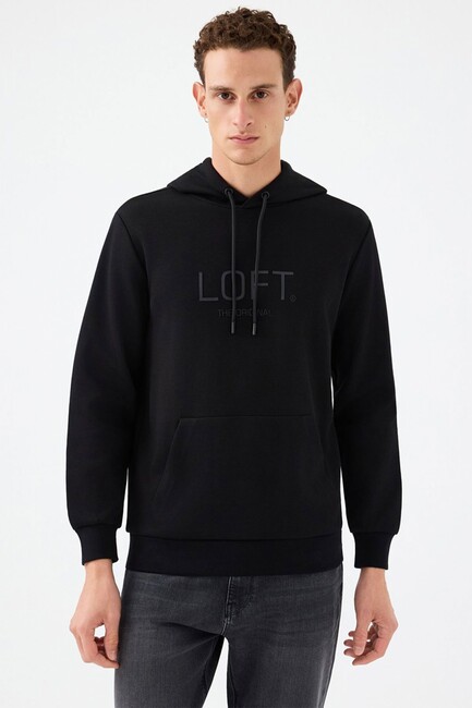 Erkek Sweat LF2041153 Siyah (1)