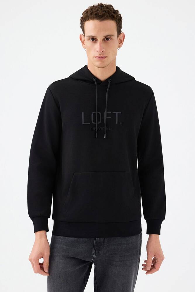 Erkek Sweat LF2041153 Siyah 