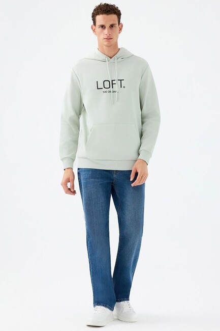 Erkek Sweat LF2041153 Yeşil (2)