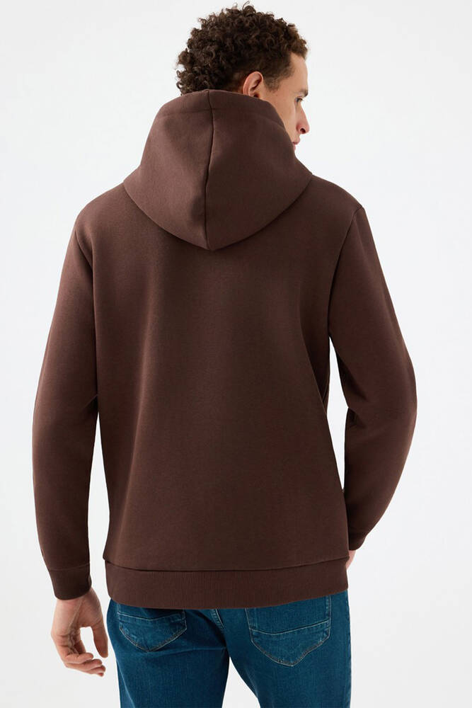 Erkek Sweat LF2041392 Kahve 