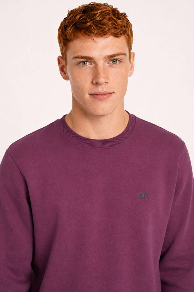Erkek Sweat LF2044038 Bordo  - 3