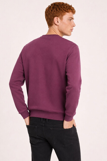 Erkek Sweat LF2044038 Bordo  - 5