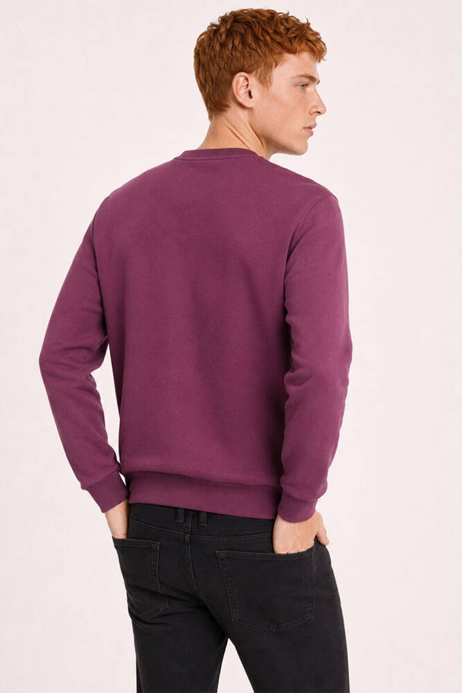 Erkek Sweat LF2044038 Bordo  - 5