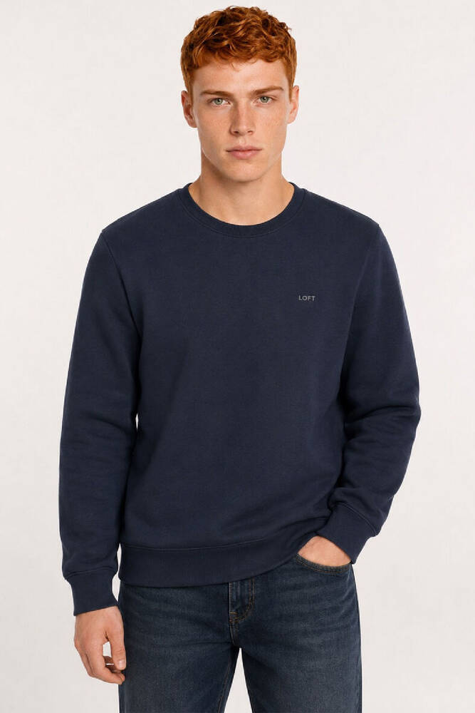 Erkek Sweat LF2044038 Lacivert - 1