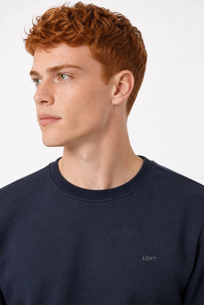 Erkek Sweat LF2044038 Lacivert - 3