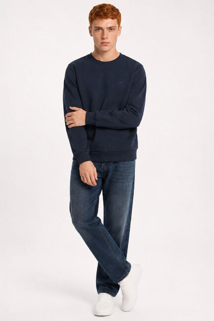 Erkek Sweat LF2044038 Lacivert - 4