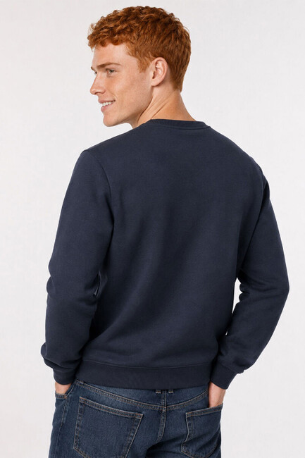 Erkek Sweat LF2044038 Lacivert - 5