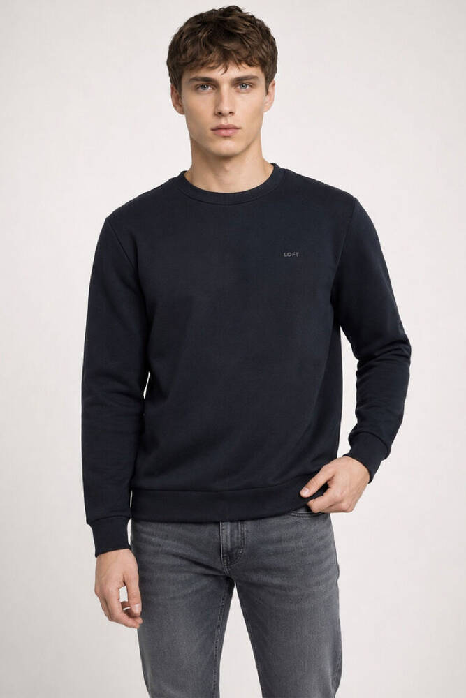 Erkek Sweat LF2044038 Siyah  - 1