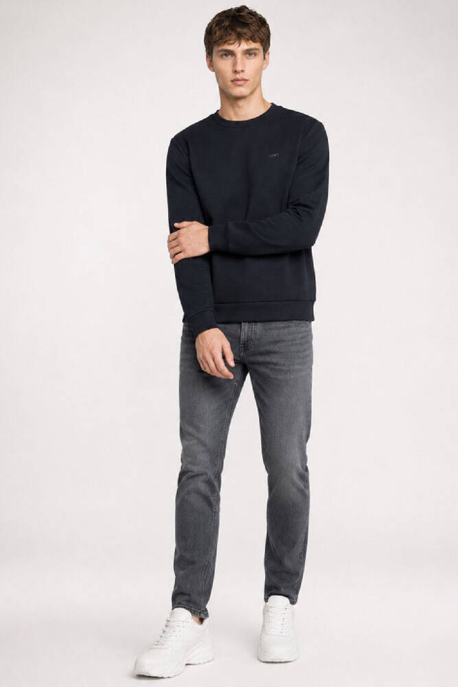 Erkek Sweat LF2044038 Siyah  - 2