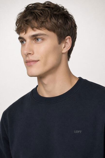 Erkek Sweat LF2044038 Siyah  - 4