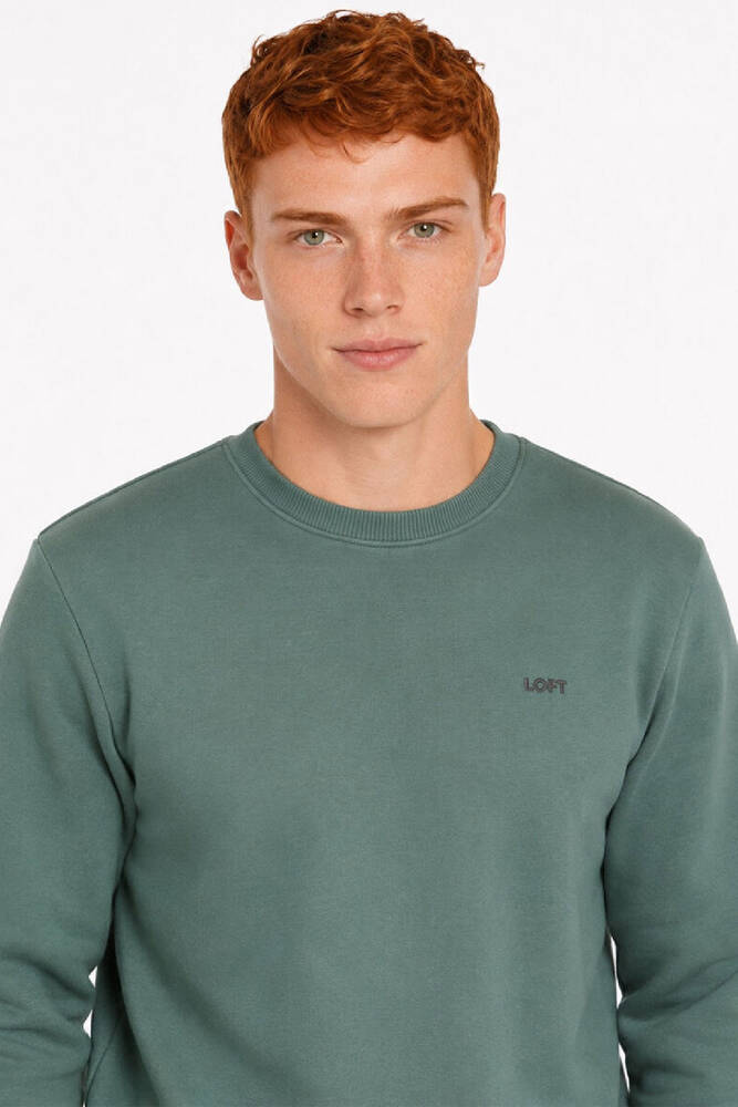 Erkek Sweat LF2044038 Yeşil  - 2