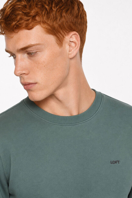 Erkek Sweat LF2044038 Yeşil  - 3