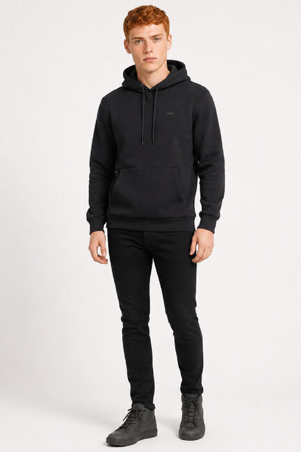 Erkek Sweat LF2044039 Siyah  (1)