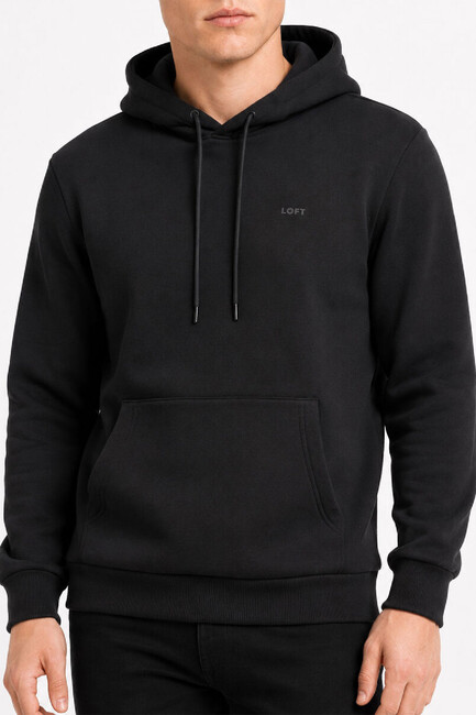 Erkek Sweat LF2044039 Siyah  (2)